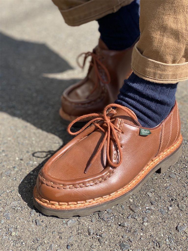 Paraboot パラブーツ SHIPS別注モジーンネイビー サイズ約40.5